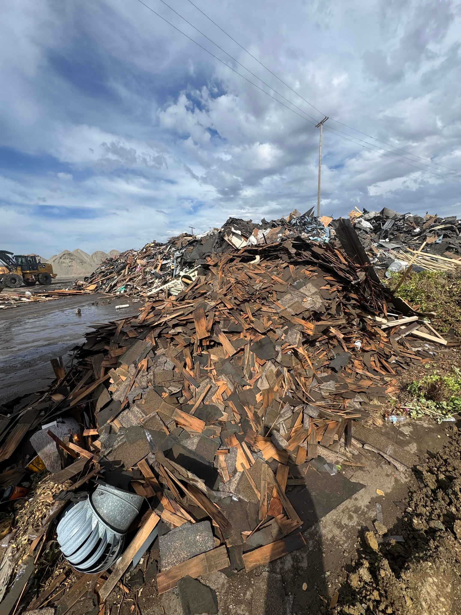 Roofing Debris